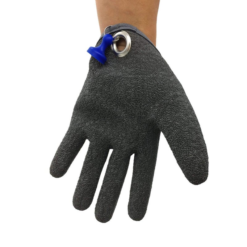 Inf-way Fishing Glove with Magnet Release, Fisherman Professional Catch Fish Gloves Cut&Puncture Resistant with Magnetic Hooks Hunting Glove 1pcs (Left, L) - Image 5
